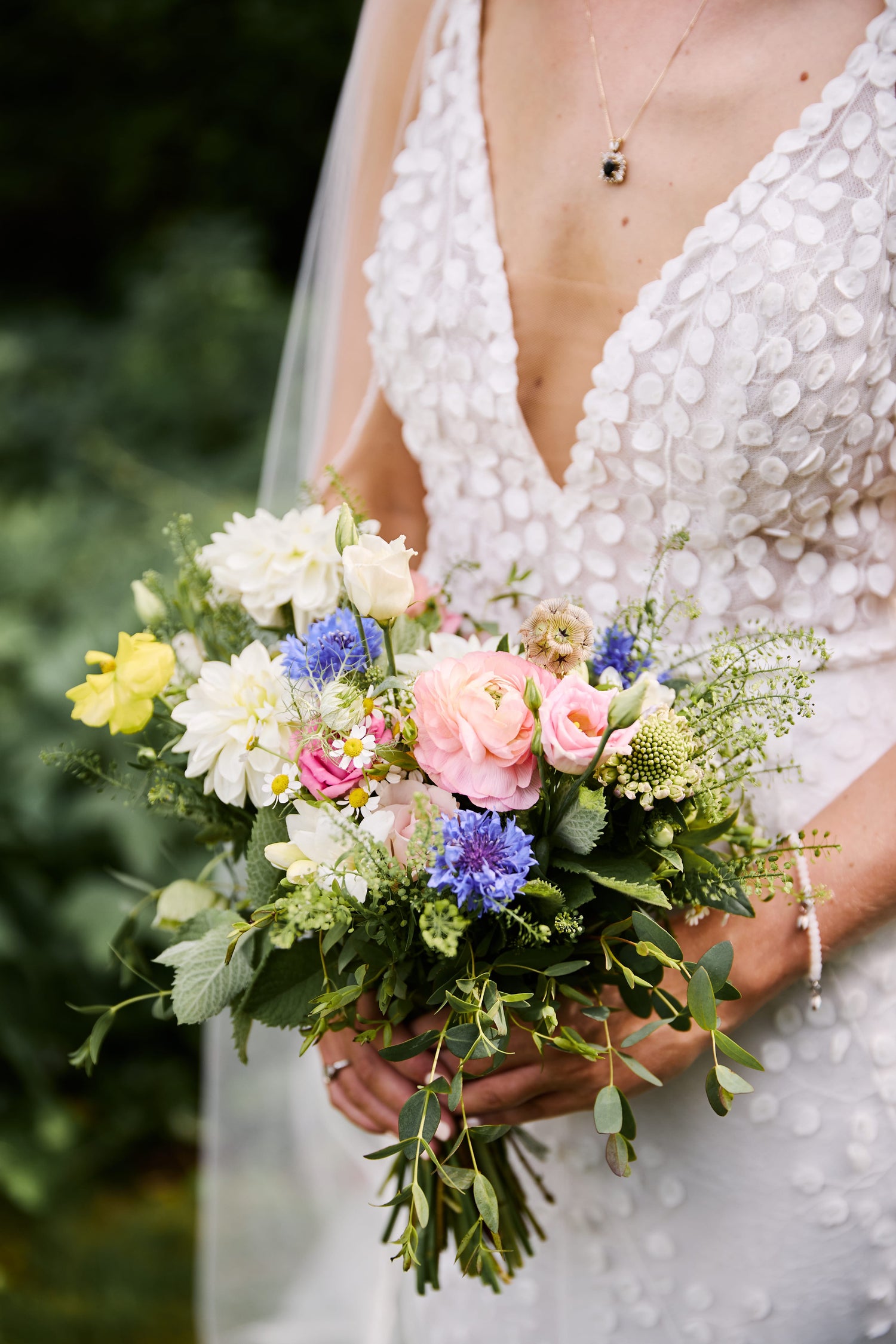 Bridal bouquet at Heritage Museums & Gardens with seasonal blooms by Floral Esthetics, Sandwich MA  